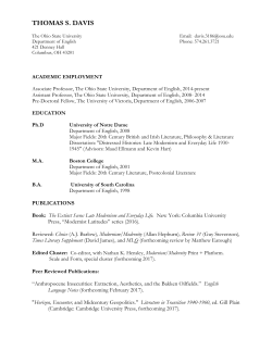 here. - Thomas S. Davis