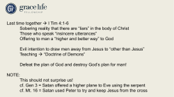 tears! - Grace Life Fellowship