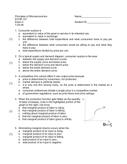 Principles of Microeconomics