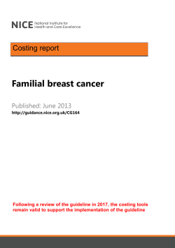 Familial breast cancer