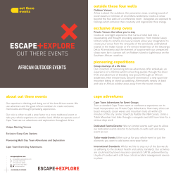 Cape Town Events
