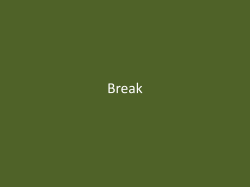 Break - English on Spot