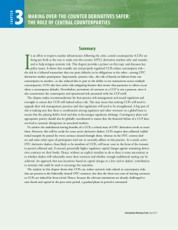 Making over-the-counter derivatives safer