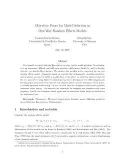 Objective Priors for Model Selection in One