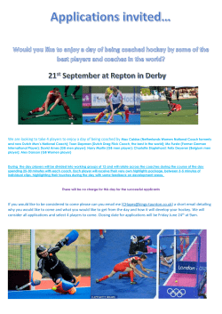 Applications invited&hellip; Would you like to enjoy a day of being