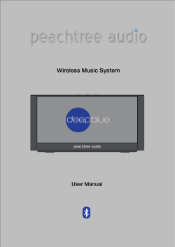 deepblue - Peachtree Audio