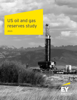 US oil and gas reserves study 2015