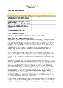 Detente Activity Booklet - byj