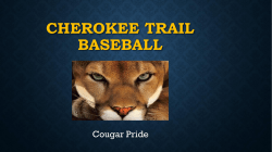 Cherokee Trail Baseball