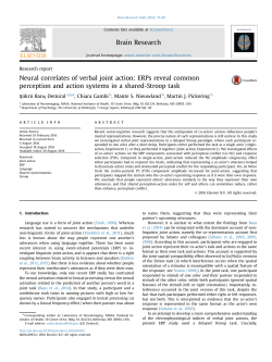 Neural correlates of verbal joint action_ ERPs reveal