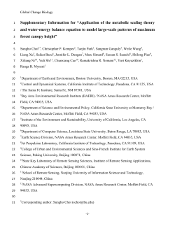 Application of the metabolic scaling theory and water