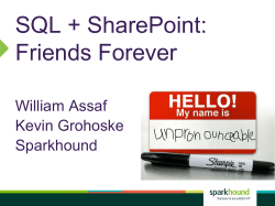 Baton Rouge SharePoint Saturday 2014