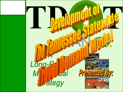 Screenline Results – Region 1