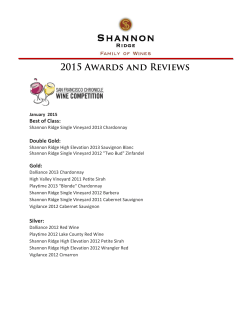 Best of Class: Double Gold: Gold: Silver:
