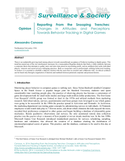 Opinion Reporting From the Snooping Trenches: Changes in