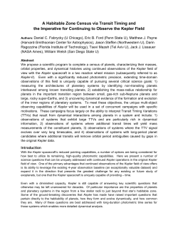 A Habitable Zone Census via Transit Timing and the Imperative for
