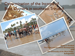 Determination of Income for Boat Owner`s in