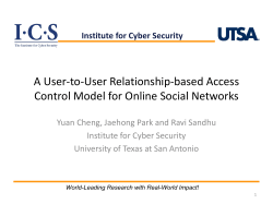 A User-to-User Relationship-based Access