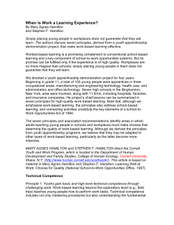 Home > Youth in Transition > Articles > When is