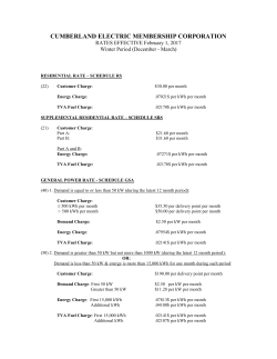 February - Cumberland Electric Membership Corporation