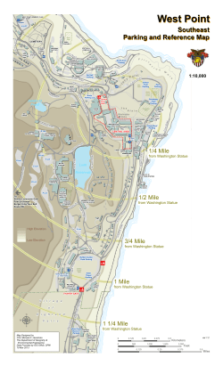 Map of West Point