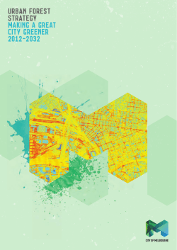 Urban Forest Strategy 2014