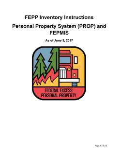 fepp manager physical inventory