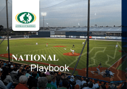 Playbook - Penrith Baseball Club