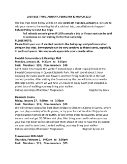 January, February, March Brochure