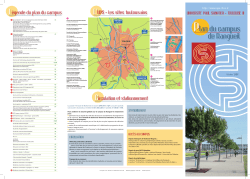 Plan du campus de Rangueil