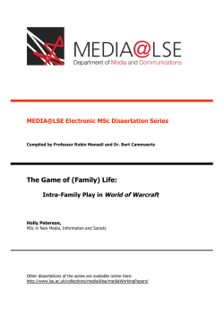 The Game of (Family) Life