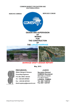 Final Detailed Design Report Lower Nzoia Irrigation project Phase I