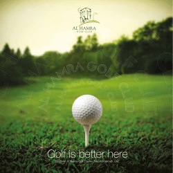 A L H A M RAGOLF C L U B