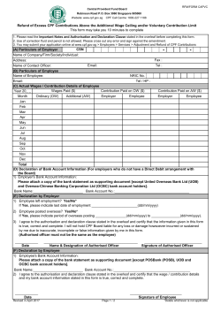 (A) Particulars of Employer Name of Company/Firm/Society