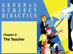 A competent teacher