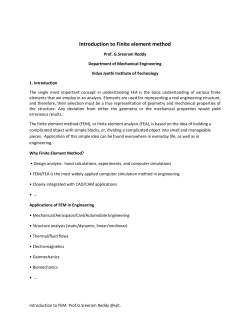 Introduction to Finite element method