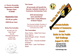 Entry Fee Includes: Registration Fees $75.00 per golfer $300.00 per