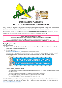 Paying for your orders