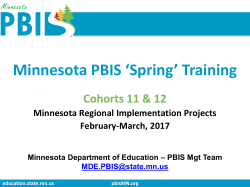 pbisMN.org PBIS.org