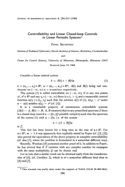 Controllability and Linear Closed-loop Controls in