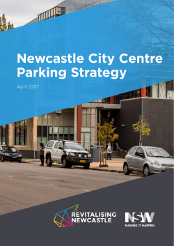 Newcastle City Centre Parking Strategy