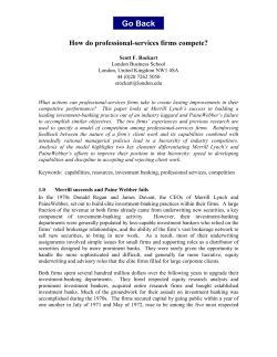 How do professional-services firms compete?