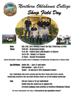 Sheep Center Field Day Flyer 5-3-2013.indd
