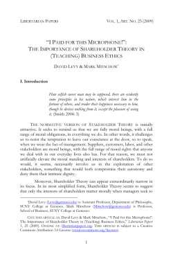 Austrian Economics—The Ultimate Achievement of an Intellectual