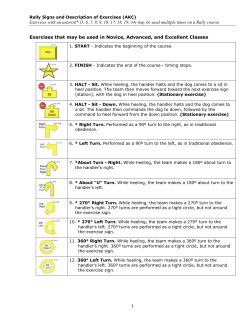Rally Exercises