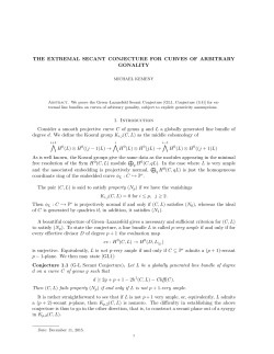 The extremal Secant Conjecture for curves of arbitrary gonality