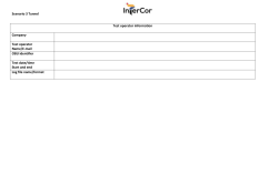 Scenario 3 Tunnel - InterCor Project