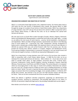 here - South West London Law Centres