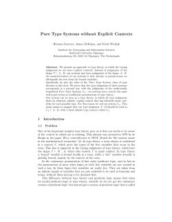 Pure Type Systems without Explicit Contexts