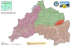 Alaska Game Management Units Map